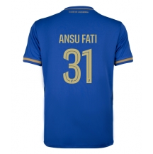 Maillot de football Réplique AS Monaco Ansu Fati #31 Extérieur 2025-26 Manche Courte