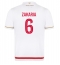 Maillot de football Réplique AS Monaco Denis Zakaria #6 Domicile 2025-26 Manche Courte