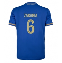 Maillot de football Réplique AS Monaco Denis Zakaria #6 Extérieur 2025-26 Manche Courte