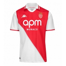 Maillot de football Réplique AS Monaco Domicile 2024-25 Manche Courte