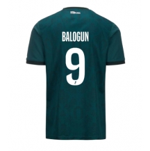 Maillot de football Réplique AS Monaco Folarin Balogun #9 Extérieur 2024-25 Manche Courte