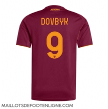 Maillot de football Réplique AS Roma Artem Dovbyk #9 Domicile 2025-26 Manche Courte