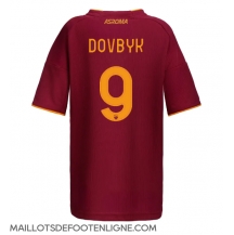 Maillot de football Réplique AS Roma Artem Dovbyk #9 Domicile Femme 2025-26 Manche Courte