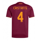 Maillot de football Réplique AS Roma Bryan Cristante #4 Domicile 2025-26 Manche Courte