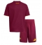 Maillot de football Réplique AS Roma Domicile Enfant 2025-26 Manche Courte (+ Pantalon court)