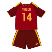 Maillot de football Réplique AS Roma Donyell Malen #14 Domicile Enfant 2026-27 Manche Courte (+ Pantalon court)