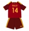 Maillot de football Réplique AS Roma Donyell Malen #14 Domicile Enfant 2026-27 Manche Courte (+ Pantalon court)