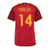 Maillot de football Réplique AS Roma Donyell Malen #14 Domicile Femme 2026-27 Manche Courte