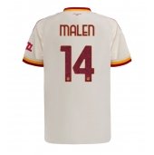 Maillot de football Réplique AS Roma Donyell Malen #14 Extérieur 2026-27 Manche Courte