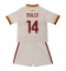 Maillot de football Réplique AS Roma Donyell Malen #14 Extérieur Enfant 2026-27 Manche Courte (+ Pantalon court)