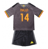 Maillot de football Réplique AS Roma Donyell Malen #14 Troisième Enfant 2026-27 Manche Courte (+ Pantalon court)