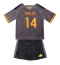 Maillot de football Réplique AS Roma Donyell Malen #14 Troisième Enfant 2026-27 Manche Courte (+ Pantalon court)