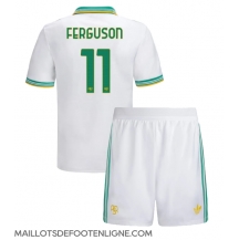 Maillot de football Réplique AS Roma Evan Ferguson #11 Troisième Enfant 2025-26 Manche Courte (+ Pantalon court)