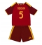 Maillot de football Réplique AS Roma Evan Ndicka #5 Domicile Enfant 2026-27 Manche Courte (+ Pantalon court)