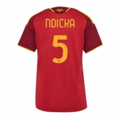 Maillot de football Réplique AS Roma Evan Ndicka #5 Domicile Femme 2026-27 Manche Courte