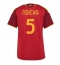 Maillot de football Réplique AS Roma Evan Ndicka #5 Domicile Femme 2026-27 Manche Courte