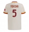 Maillot de football Réplique AS Roma Evan Ndicka #5 Extérieur 2026-27 Manche Courte