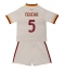 Maillot de football Réplique AS Roma Evan Ndicka #5 Extérieur Enfant 2026-27 Manche Courte (+ Pantalon court)