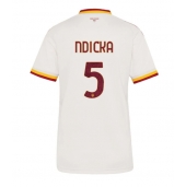 Maillot de football Réplique AS Roma Evan Ndicka #5 Extérieur Femme 2026-27 Manche Courte