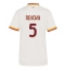 Maillot de football Réplique AS Roma Evan Ndicka #5 Extérieur Femme 2026-27 Manche Courte