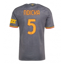 Maillot de football Réplique AS Roma Evan Ndicka #5 Troisième 2026-27 Manche Courte