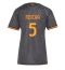 Maillot de football Réplique AS Roma Evan Ndicka #5 Troisième Femme 2026-27 Manche Courte