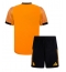 Maillot de football Réplique AS Roma Extérieur Enfant 2025-26 Manche Courte (+ Pantalon court)