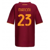 Maillot de football Réplique AS Roma Gianluca Mancini #23 Domicile Femme 2025-26 Manche Courte