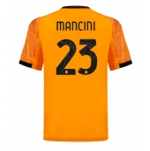 Maillot de football Réplique AS Roma Gianluca Mancini #23 Extérieur 2025-26 Manche Courte