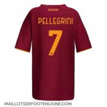 Maillot de football Réplique AS Roma Lorenzo Pellegrini #7 Domicile Femme 2025-26 Manche Courte