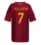 Maillot de football Réplique AS Roma Lorenzo Pellegrini #7 Domicile Femme 2025-26 Manche Courte