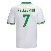 Maillot de football Réplique AS Roma Lorenzo Pellegrini #7 Troisième 2025-26 Manche Courte