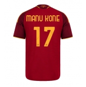 Maillot de football Réplique AS Roma Manu Kone #17 Domicile 2026-27 Manche Courte