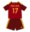 Maillot de football Réplique AS Roma Manu Kone #17 Domicile Enfant 2026-27 Manche Courte (+ Pantalon court)
