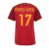Maillot de football Réplique AS Roma Manu Kone #17 Domicile Femme 2026-27 Manche Courte