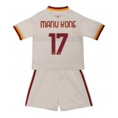 Maillot de football Réplique AS Roma Manu Kone #17 Extérieur Enfant 2026-27 Manche Courte (+ Pantalon court)