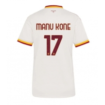 Maillot de football Réplique AS Roma Manu Kone #17 Extérieur Femme 2026-27 Manche Courte