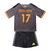 Maillot de football Réplique AS Roma Manu Kone #17 Troisième Enfant 2026-27 Manche Courte (+ Pantalon court)
