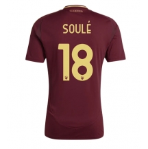 Maillot de football Réplique AS Roma Matias Soule #18 Domicile 2024-25 Manche Courte