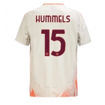 Maillot de football Réplique AS Roma Mats Hummels #15 Extérieur 2024-25 Manche Courte