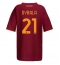 Maillot de football Réplique AS Roma Paulo Dybala #21 Domicile Femme 2025-26 Manche Courte