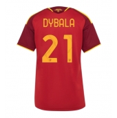 Maillot de football Réplique AS Roma Paulo Dybala #21 Domicile Femme 2026-27 Manche Courte