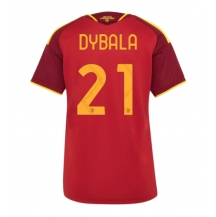 Maillot de football Réplique AS Roma Paulo Dybala #21 Domicile Femme 2026-27 Manche Courte