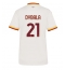 Maillot de football Réplique AS Roma Paulo Dybala #21 Extérieur Femme 2026-27 Manche Courte