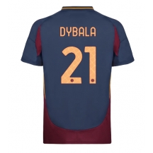 Maillot de football Réplique AS Roma Paulo Dybala #21 Troisième 2024-25 Manche Courte