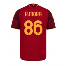 Maillot de football Réplique AS Roma Rodrigo Mora #86 Domicile 2026-27 Manche Courte