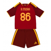 Maillot de football Réplique AS Roma Rodrigo Mora #86 Domicile Enfant 2026-27 Manche Courte (+ Pantalon court)