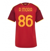 Maillot de football Réplique AS Roma Rodrigo Mora #86 Domicile Femme 2026-27 Manche Courte