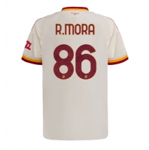 Maillot de football Réplique AS Roma Rodrigo Mora #86 Extérieur 2026-27 Manche Courte