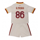 Maillot de football Réplique AS Roma Rodrigo Mora #86 Extérieur Enfant 2026-27 Manche Courte (+ Pantalon court)